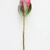 Afloral Artificial Flowers Pink Faux Protea Bud Flower - 18.5"