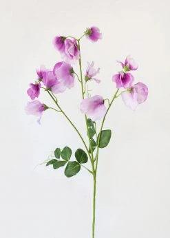 Afloral Purple Lavender Sweet Pea Wildflowers - 26.75"