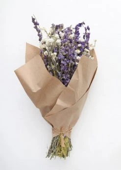 Afloral Larkspur And Daisy Dried Bouquet - 14-18