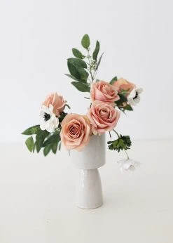 Afloral Ceramic Speckled Plant Stand - 8.75