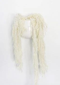 Afloral White Preserved Hanging Amaranthus - 32-40