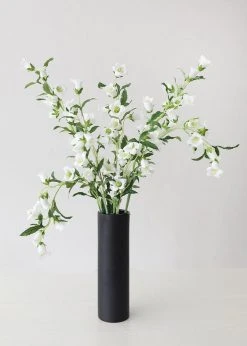 Afloral Cream White Artificial Campanula Bellflowers - 34.5