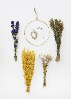 Afloral Petite Dried Floral Hoop Styling Kit