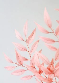 Afloral Fake Smilax Leaves In Pink - 26