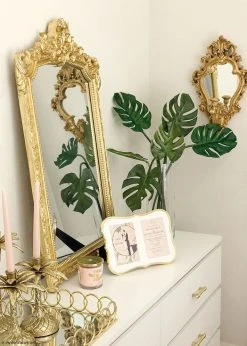 Afloral Artificial Plants Real Touch Monstera Leaf - 29