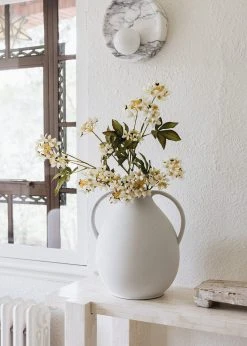 Afloral Cream Artificial Viburnum Wildflowers - 37" Artificial Flowers